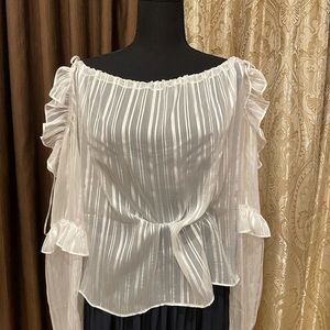 Loose See-trough fabric